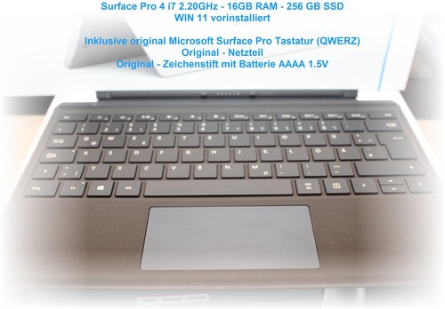 Surface pro4 microsoft i7 - surface,